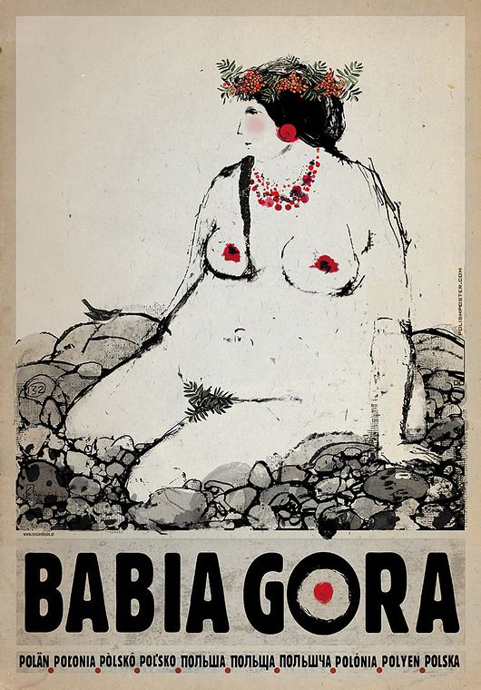 plakaty Plakat Babia Góra (R. Kaja) 98x68 cm