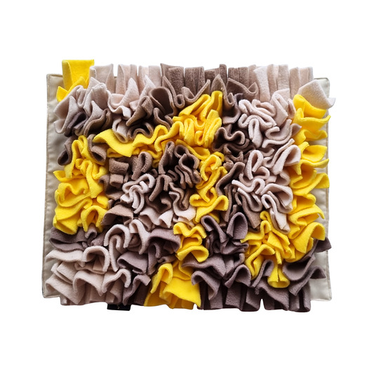 Zabawki dla zwierząt Mata węchowa spowalniająca jedzenie dla psa i kota CYTRYNOWE ESPRESSO