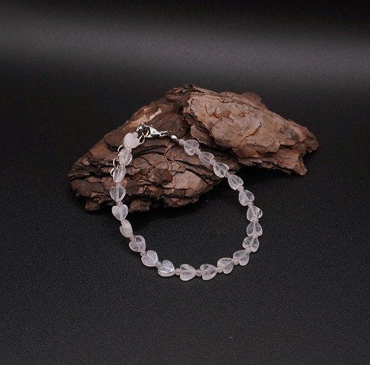 bransoletki z kamieni naturalnych Bransoletka Serce