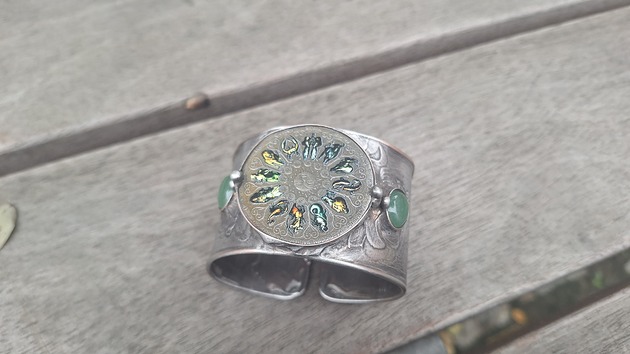 bransoletki wire wrapping Zodiakalna - bransoletka regulowana
