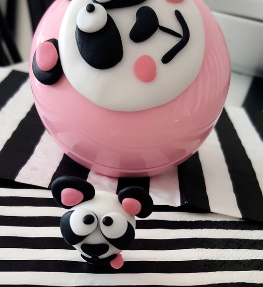 akcesoria do roweru Nakrętki na  wentylki PANDA PANDY