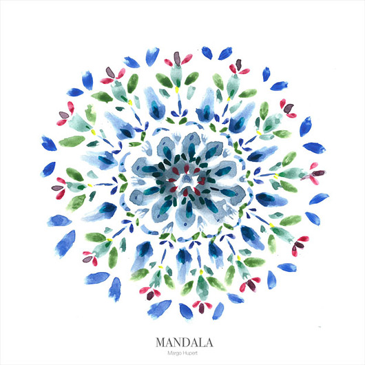 Mandala nature 60x60 cm Margo Hupert