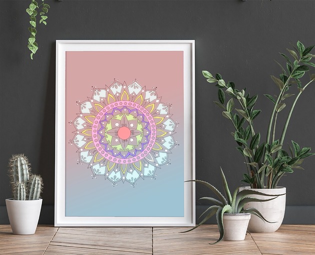 grafiki i ilustracje Mandala