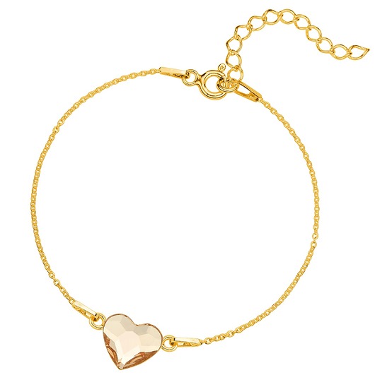 Złota bransoletka Z KRYSZTAŁEM SWAROVSKI®  Coccola JEWELLERY