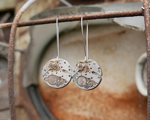 kolczyki - inne Mechaniczne kolczyki 242