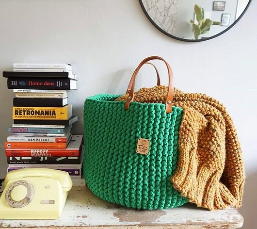 BIG Basket By FILO LOOP kolor 21 filoloop