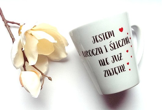 Kubek Latte ZAJĘTA FarrowDesign