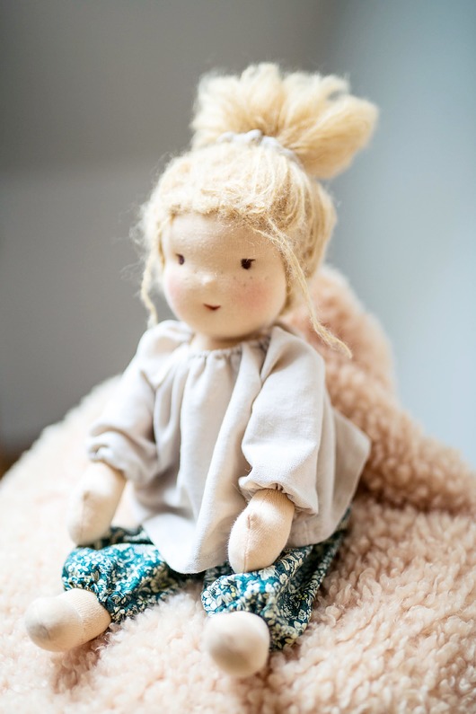 lalki Lalka waldorfska szmaciana Dziewczynka