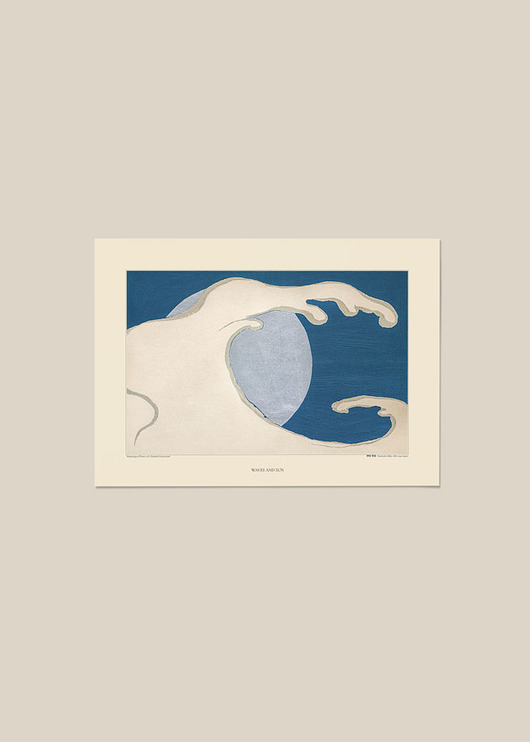 plakaty Waves and sun Kamisaka Sekka, Plakat - Sztuka japońska