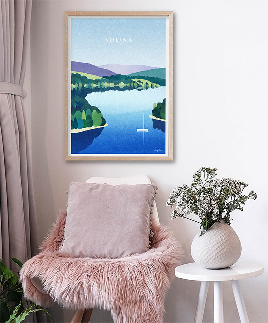 plakaty Plakat Solina - 50x70 cm