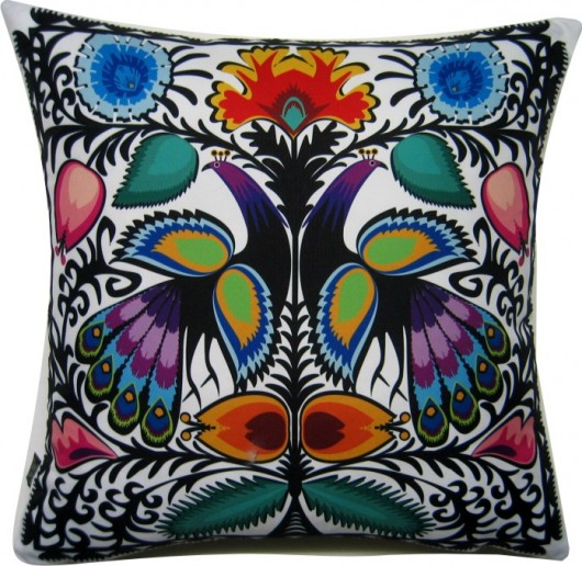 Poduszka dekoracyjna folk Gaul Designs