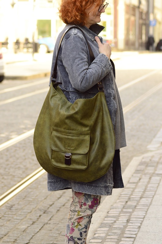 torby XXL Hobo  Khaki