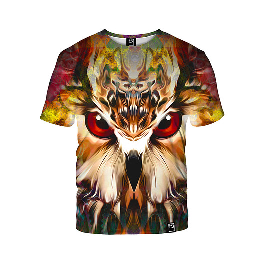 t-shirt damskie Damski T-shirt DR.CROW Owl