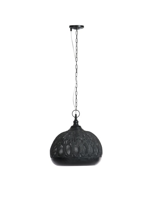 Lampa wisząca, czarna, ażurkowa, vintage, 95 cm Home Design
