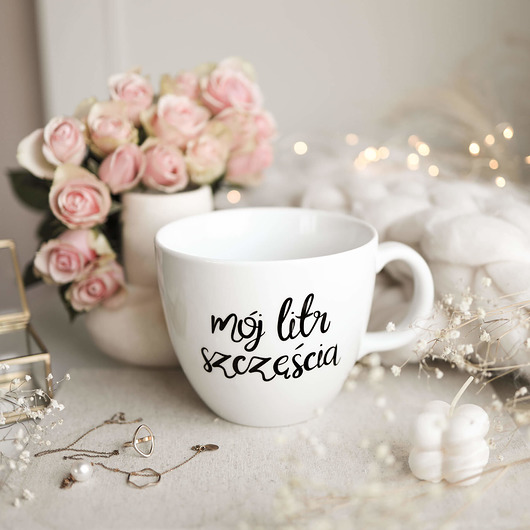 kubki Kubek 1 litr - Mój litr szczęścia