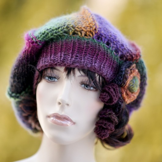 Beret &quot; PAPUANESSE  &quot; HERBE DESIGN