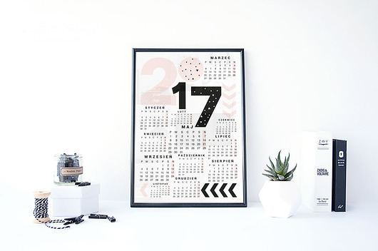 PLAKAT Kalendarz A3 XXXinterjoprint
