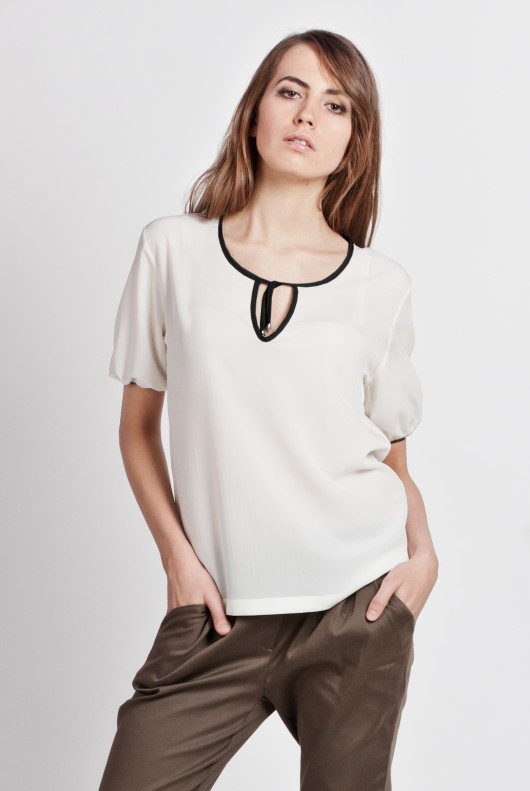 Bluzka, BLU105 ecru Lanti