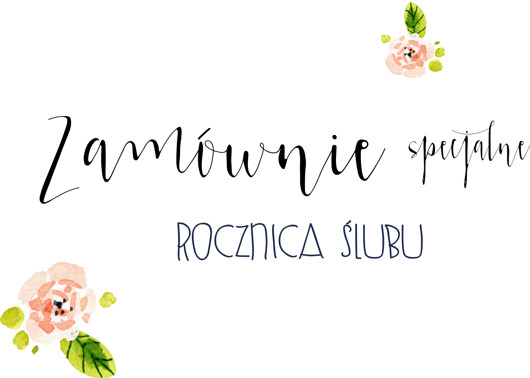 Zamówienie specjalne - kartka na rocznicę AnZone