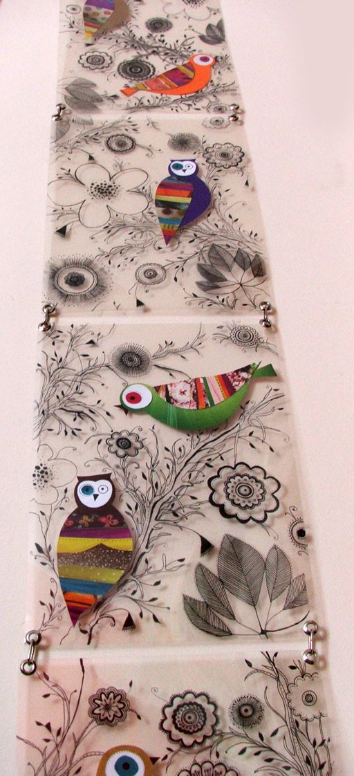panel dekor mocca