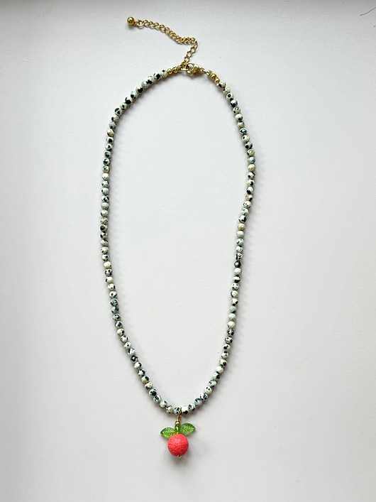 chokery Naszyjnik cherry