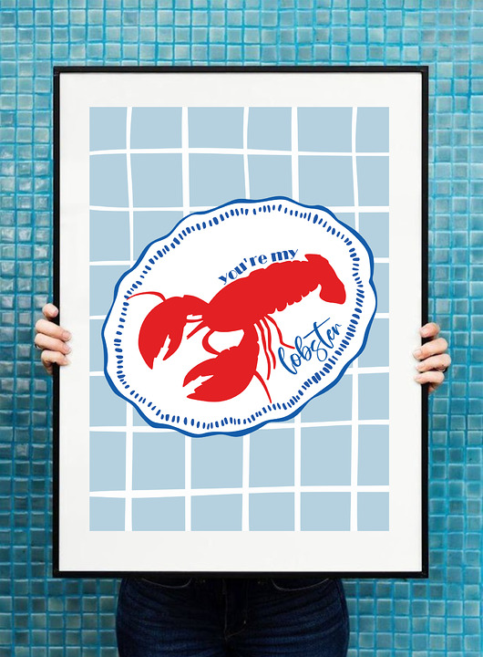 plakaty Plakat Homar