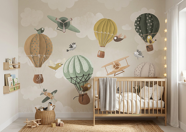 tapety i naklejki ścienne Tapeta Balloo Balloo