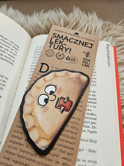 zakładki do książek Zakładka do książki Pierożek