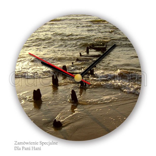 Zegar 12047235 Pamiątka z wakacji Duet design