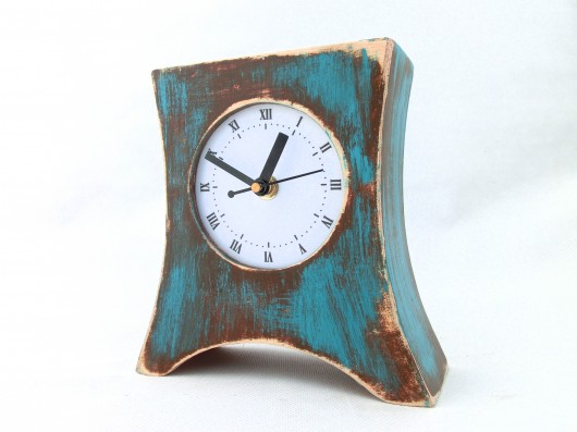 zegarek Olde Turkus Clock Wood Studio