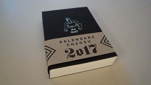   Kalendarz Chaosu 2017 z rysunkami Antka Wajdy  Tajne Komplety
