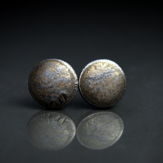 Złote 11mm/stal chirurgiczna/ Magda Łysiak