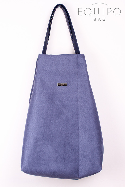 Shoper Bag Navy & Blue equipo