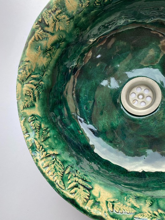 umywalki Umywalka leśne paprocie