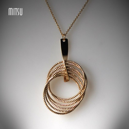 Naszyjnik Golden Rings Mitsu