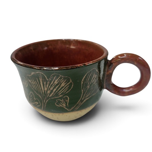 kubki Ceramiczny kubek - filiżanka