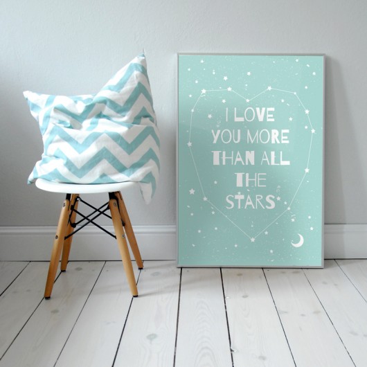 More than all the stars I | plakat B2  milostudio