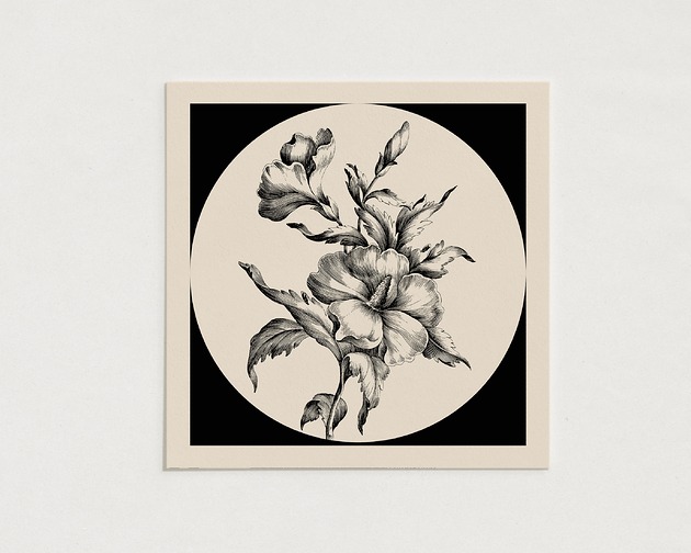 plakaty Kwiaty / Oryginalna grafika / poster print / Gicle