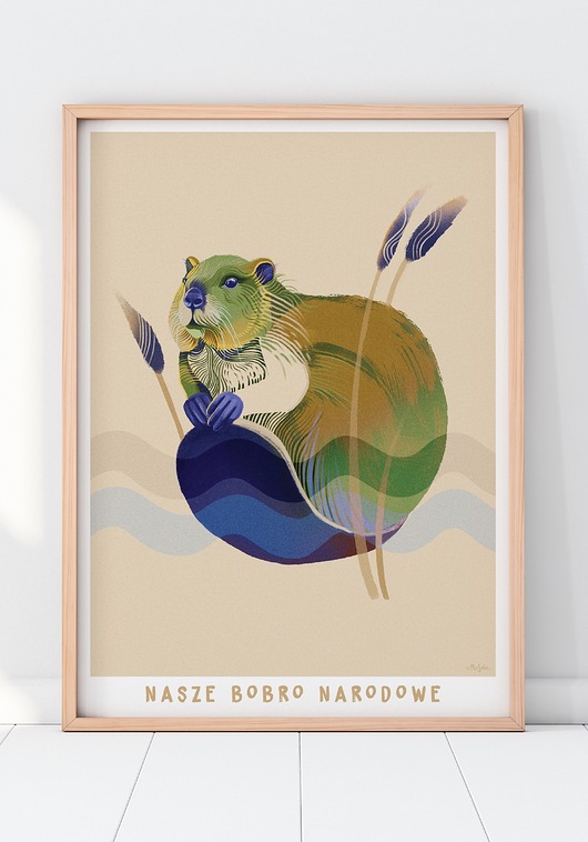 plakaty Plakat Nasze Bobro Narodowe