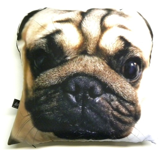 Poduszka mops ( w kształcie głowy mopsa) Gaul Designs