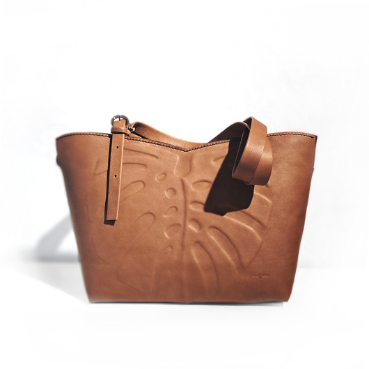 torby na ramię SHOPPER deliciosa skórzana torba na ramię
