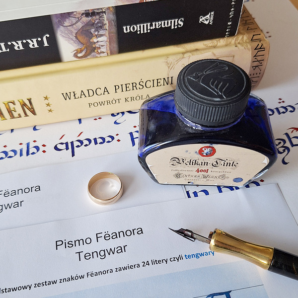 Tengwar Pismo J.R.R. Tolkiena,, Inkkolor
