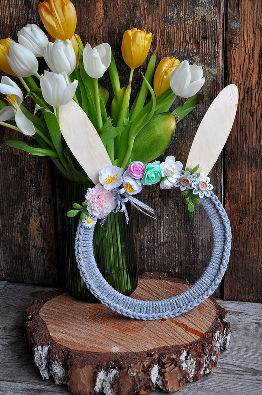 wianki wielkanocne Wianek Zając