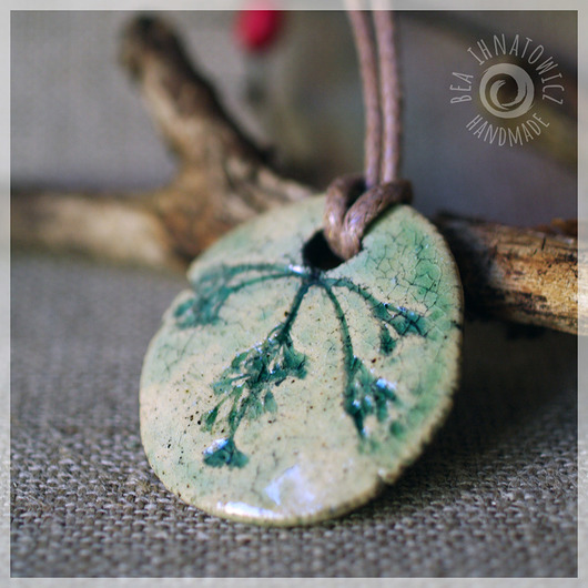 wisiory Wisiorek ceramiczny FLORA  1