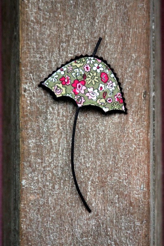 Parasolka w łączkę made by agah