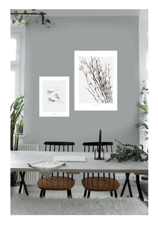 grafiki i ilustracje Komplet dwóch printów
