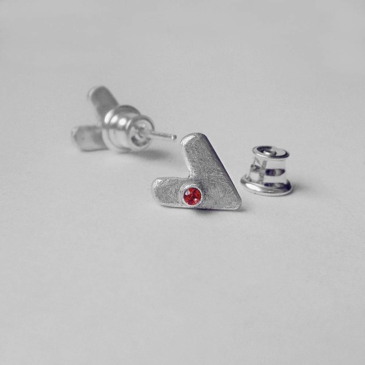 kolczyki srebrne Kolczyki srebrne SERDUSZKO