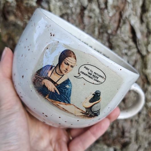 kubki PISZ TU, PATUSKU..., kubek 600 ml