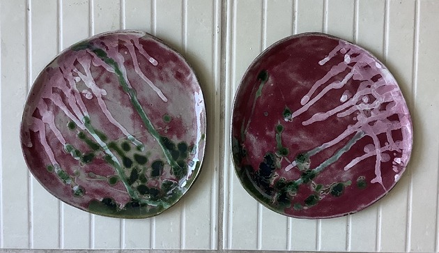 patery i talerze Duże talerze ręcznie robione