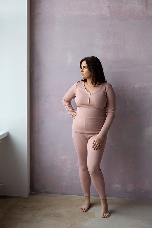 legginsy Leginsy (daily) GAME CHANGER Smoky Pink